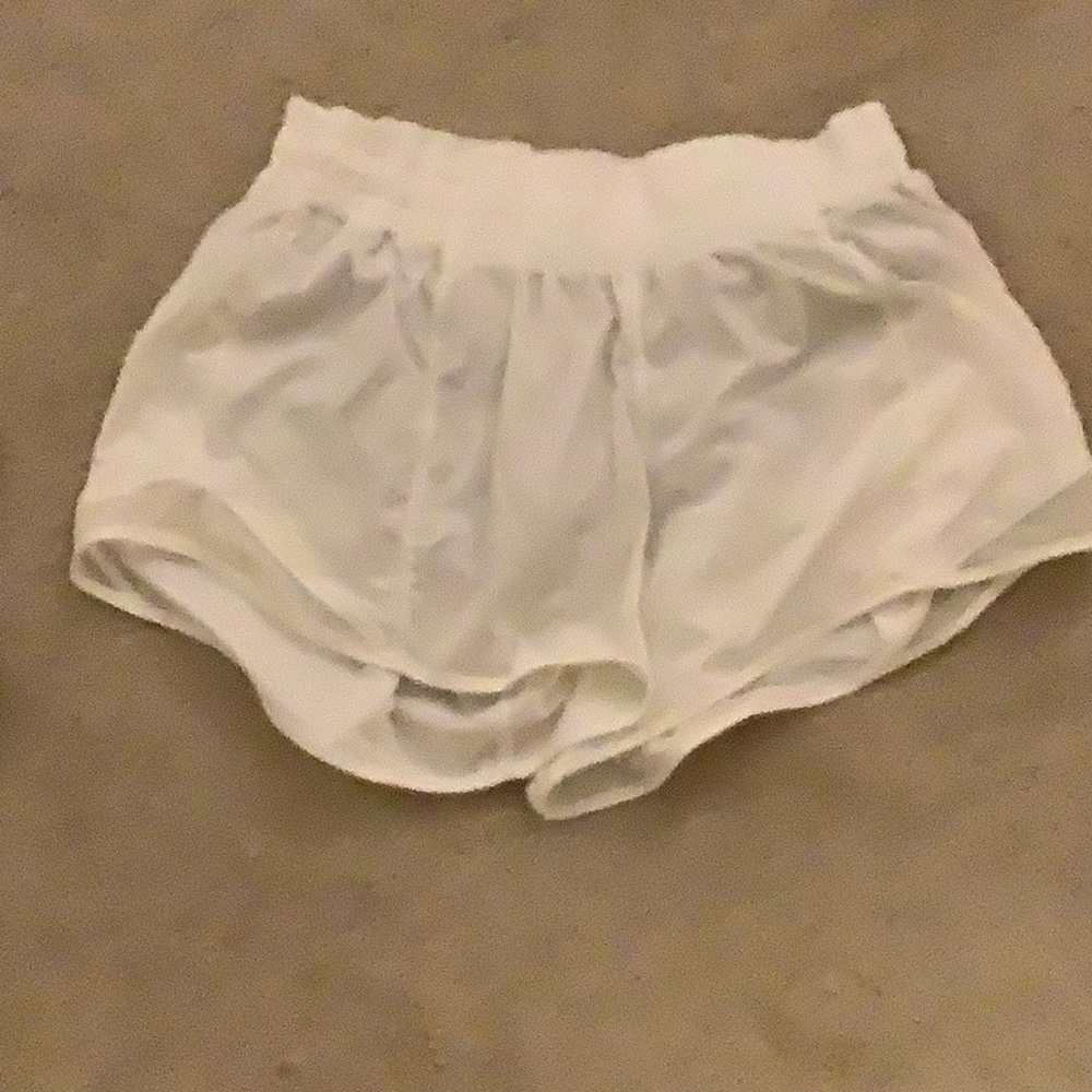 White Lululemon Hottie-Hots